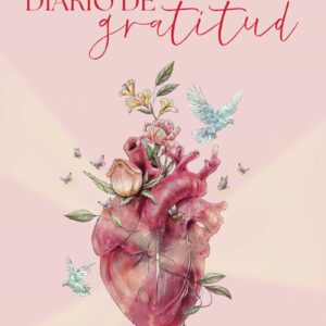 Portada del Diario de Gratitud de Demelsa Cabeza, herramienta para impulsar el bienestar emocional.